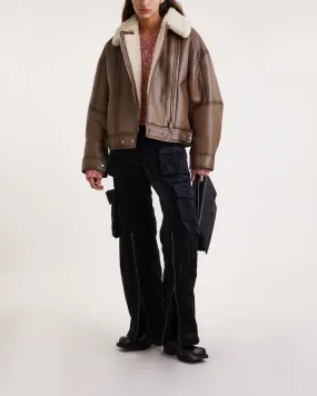 Acne Studios   Jacket Shearling  Brown 